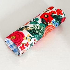 Rifle Paper Co fabric Wildwood Luggage Handle Wrap, NWT